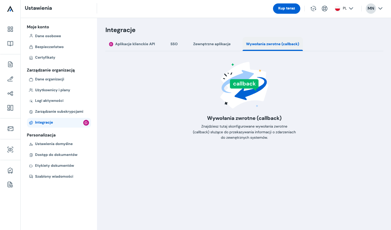 [PL] Nowości w zarządzaniu integracjami i subskrypcjami