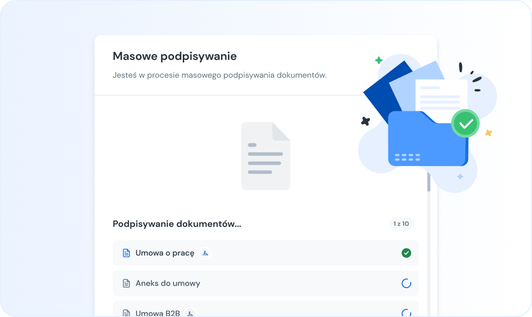 Signings in bulk - PL