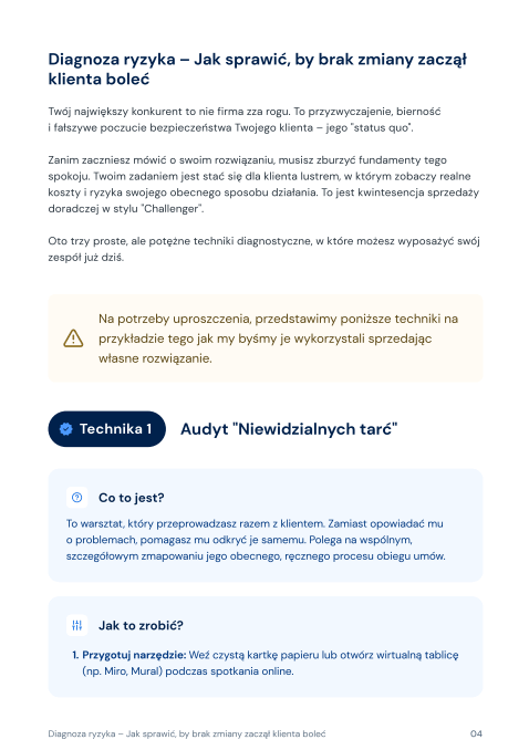 Bezpłatna strategiczna sesja budowania zaufania dla firm.
