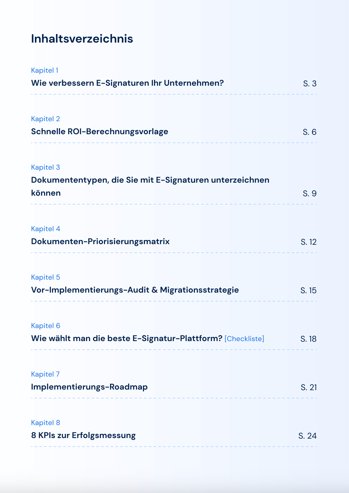 de esignature checklist ebook